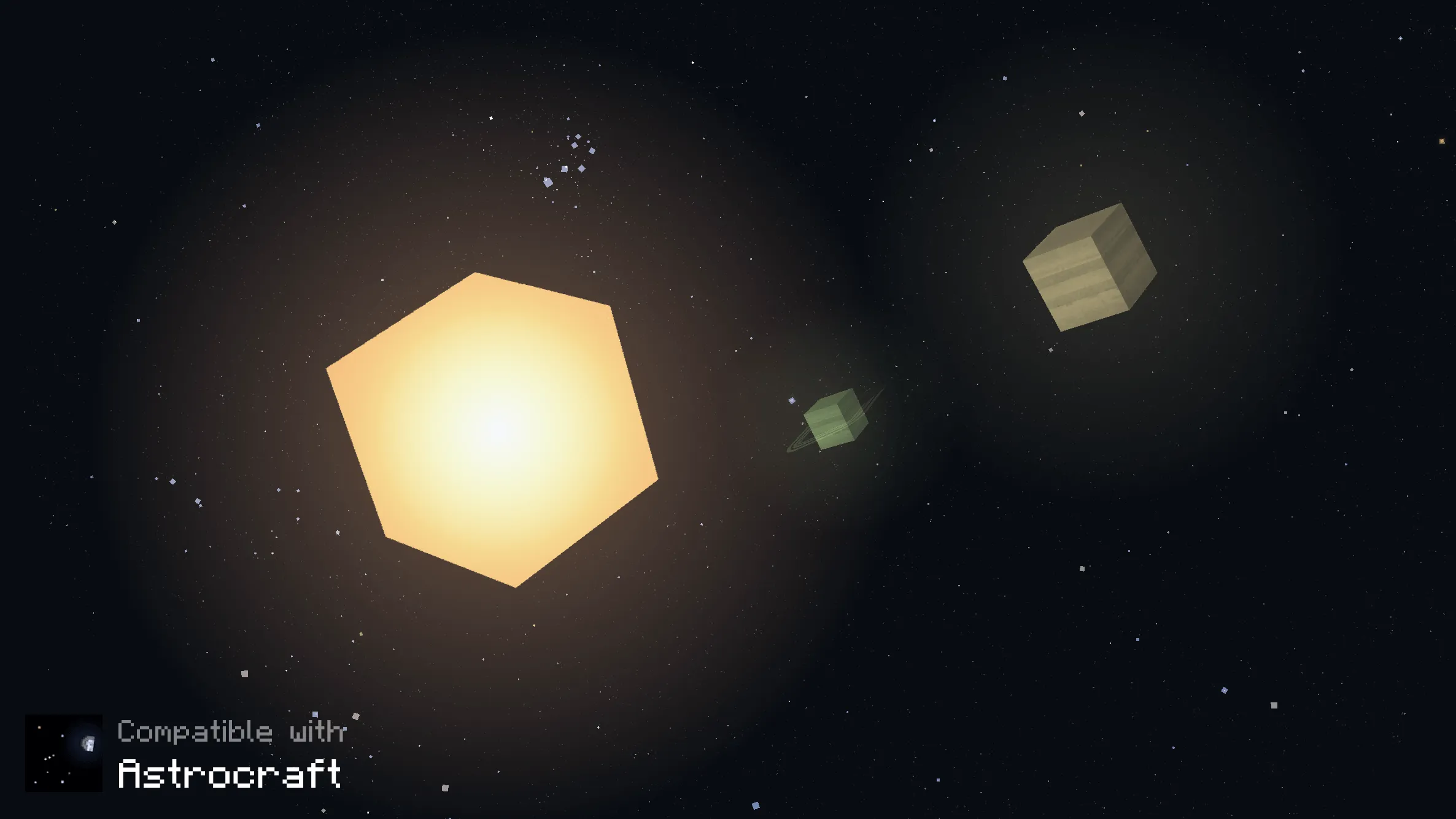 Cubic Sun & Moon, Текстуры, Minecraft