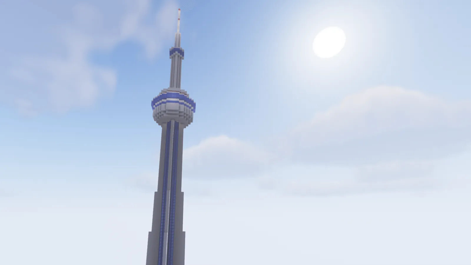 CN Tower Map, Карты, Minecraft
