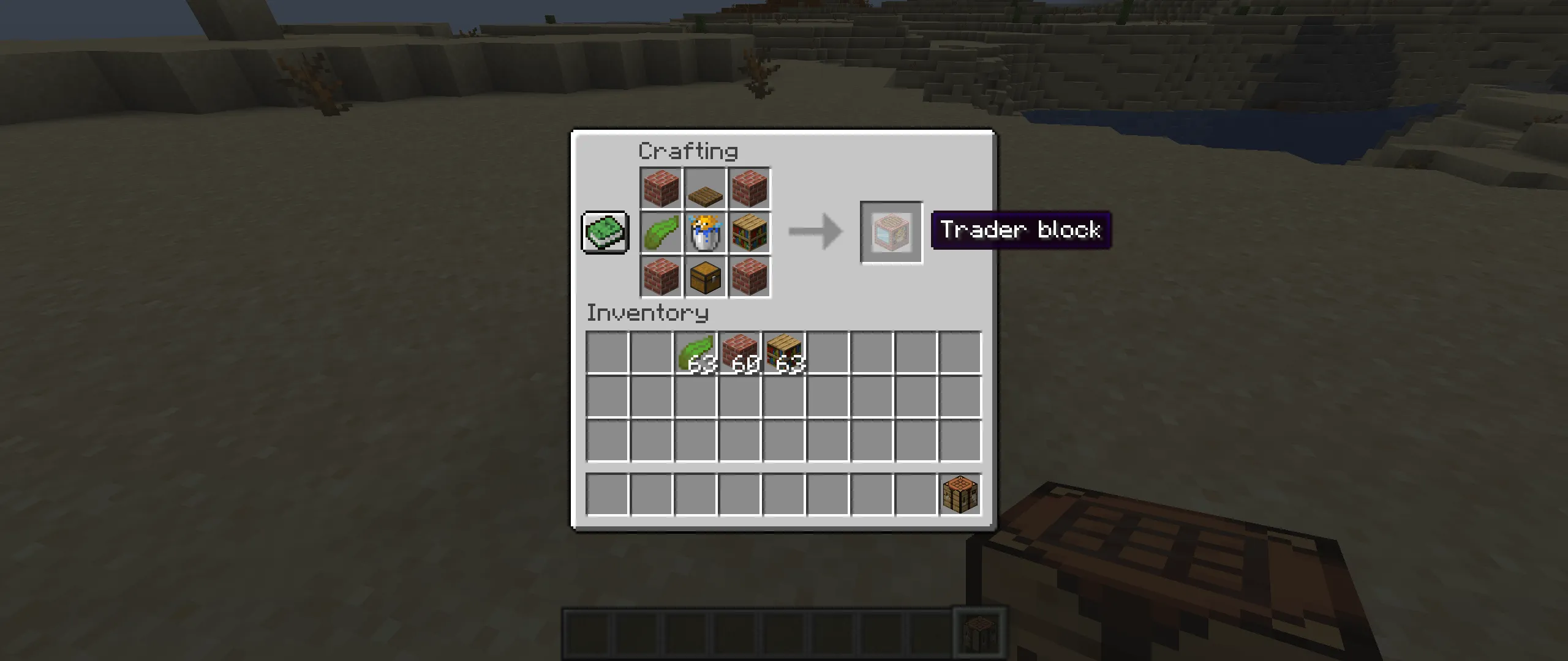 Trader Block, Моды, Minecraft