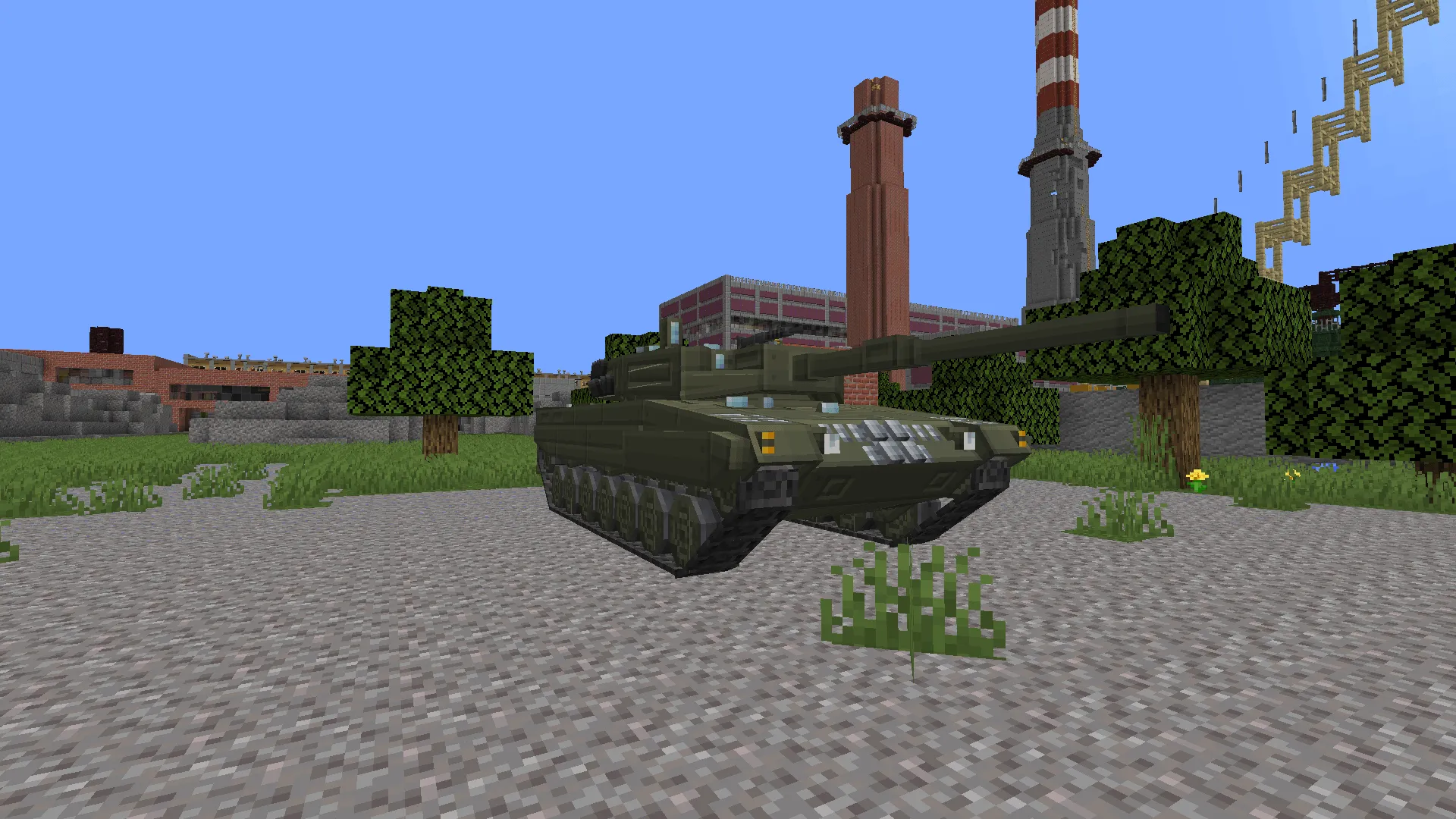 [SBW&TACZ] ITV1 war-pack — скриншот 4 (Модпаки, Minecraft)