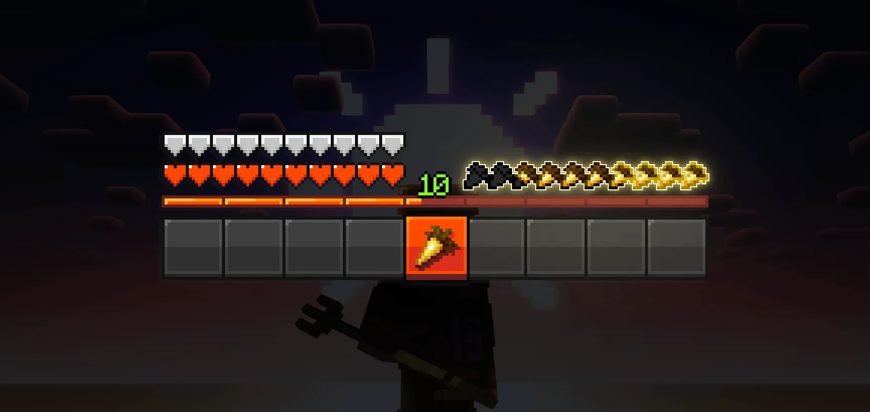 Garrot Hunger Bar, Текстуры, Minecraft