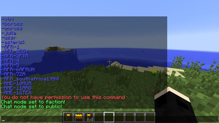 XenoFactions, Моды, Minecraft