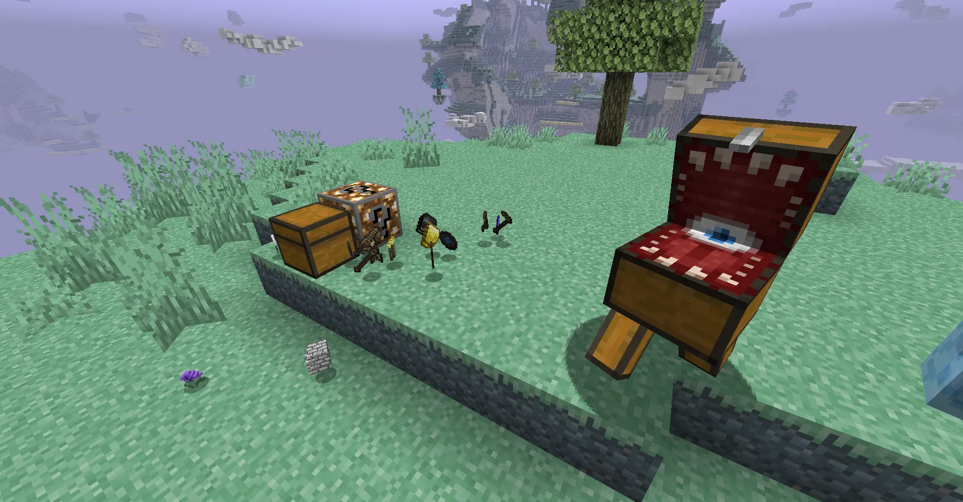 MyLuckyBlock, Моды, Minecraft