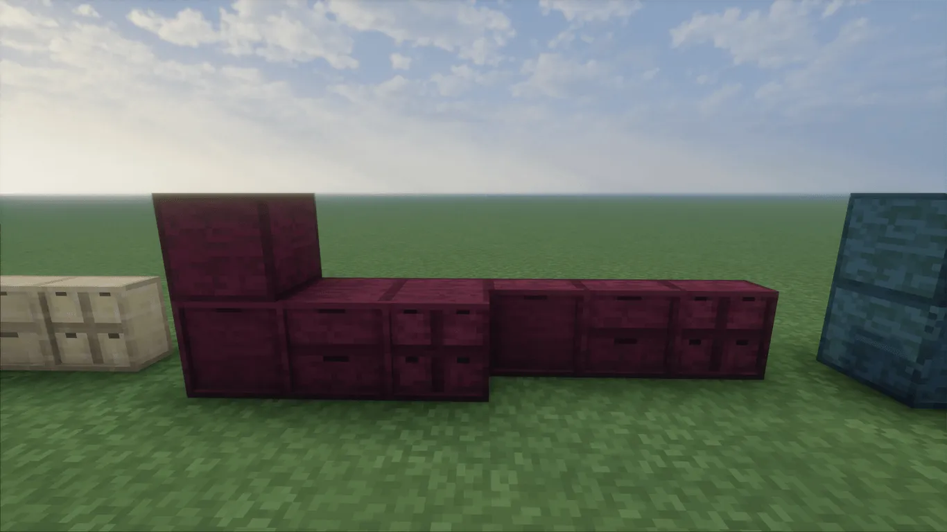 Storage Drawers Ashen Compat, Текстуры, Minecraft