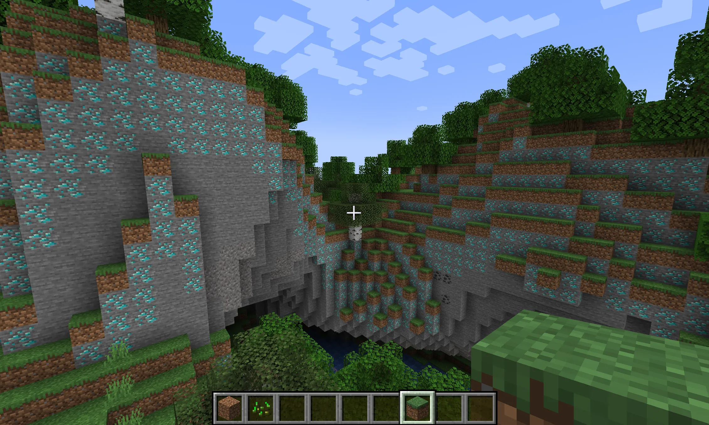 Diamond Ore World — скриншот 1 (Плагины, Minecraft)