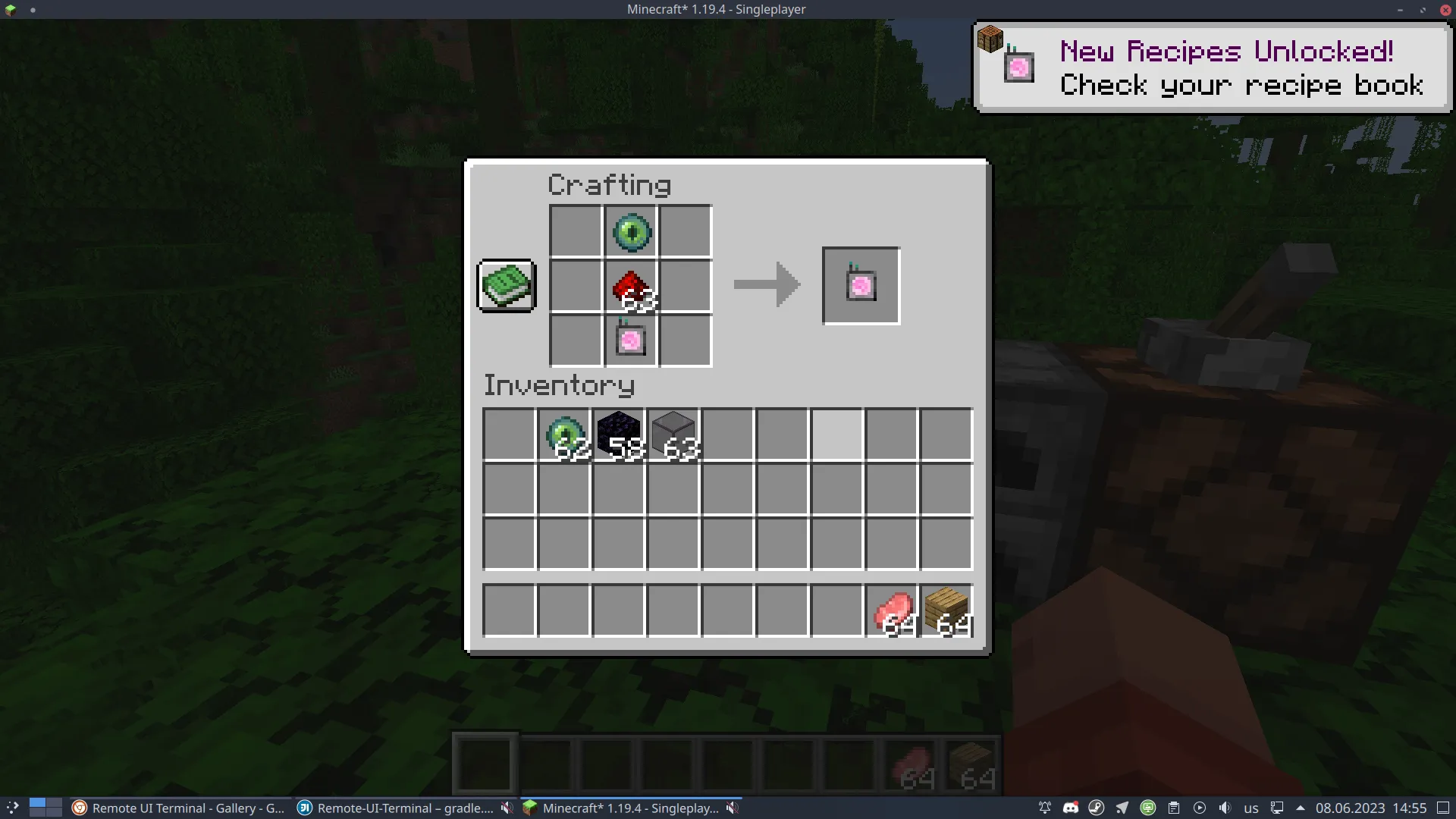 Remote UI Terminal — скриншот 1 (Моды, Minecraft)