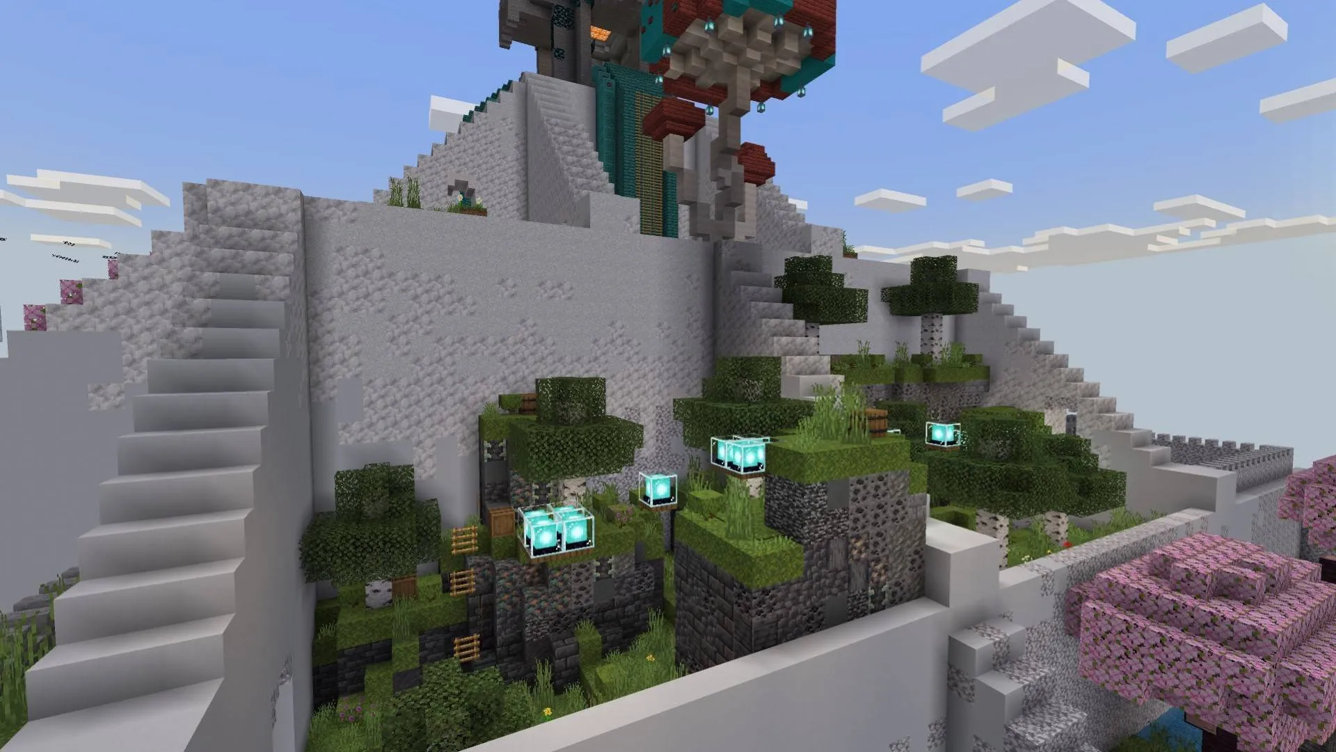 Pyramid Parkour, Карты, Minecraft