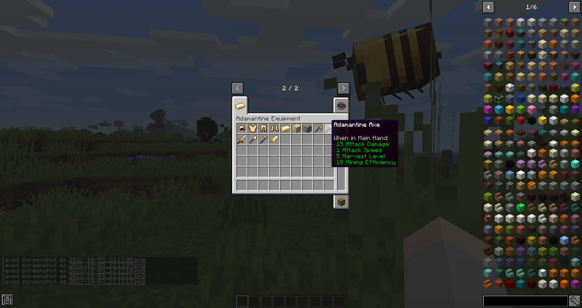 Adamantine Equipment, Моды, Minecraft