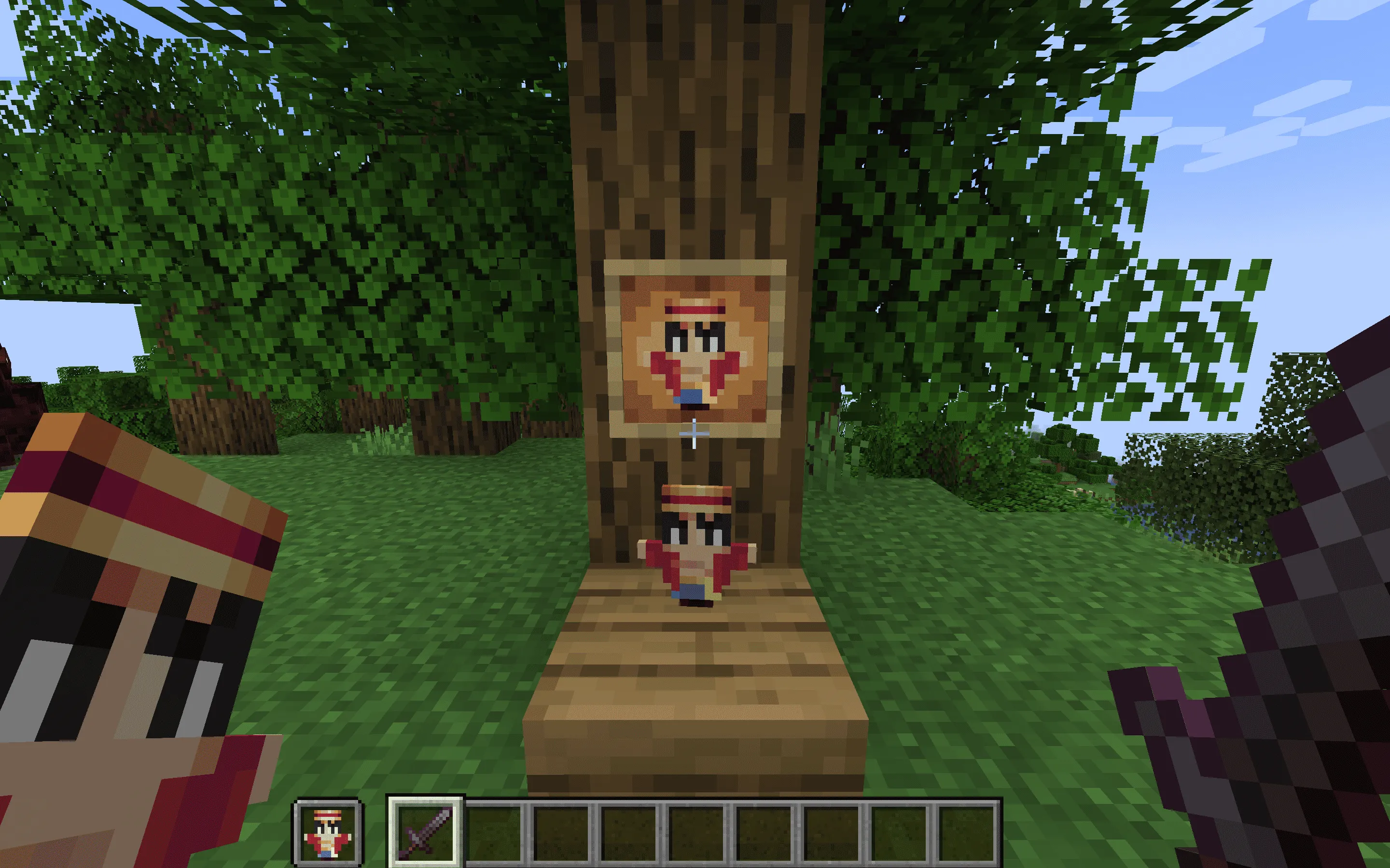 Luffy Totem of Undying - One Piece, Текстуры, Minecraft