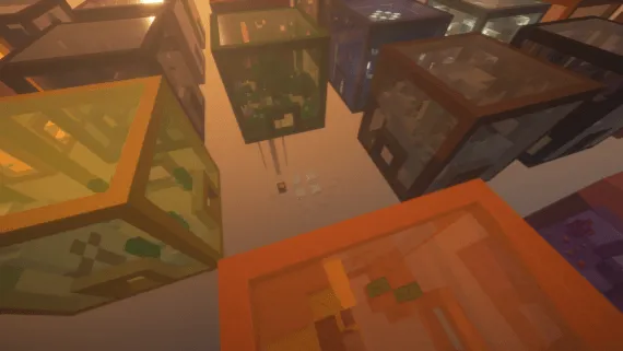 Mega Skycubes, Карты, Minecraft