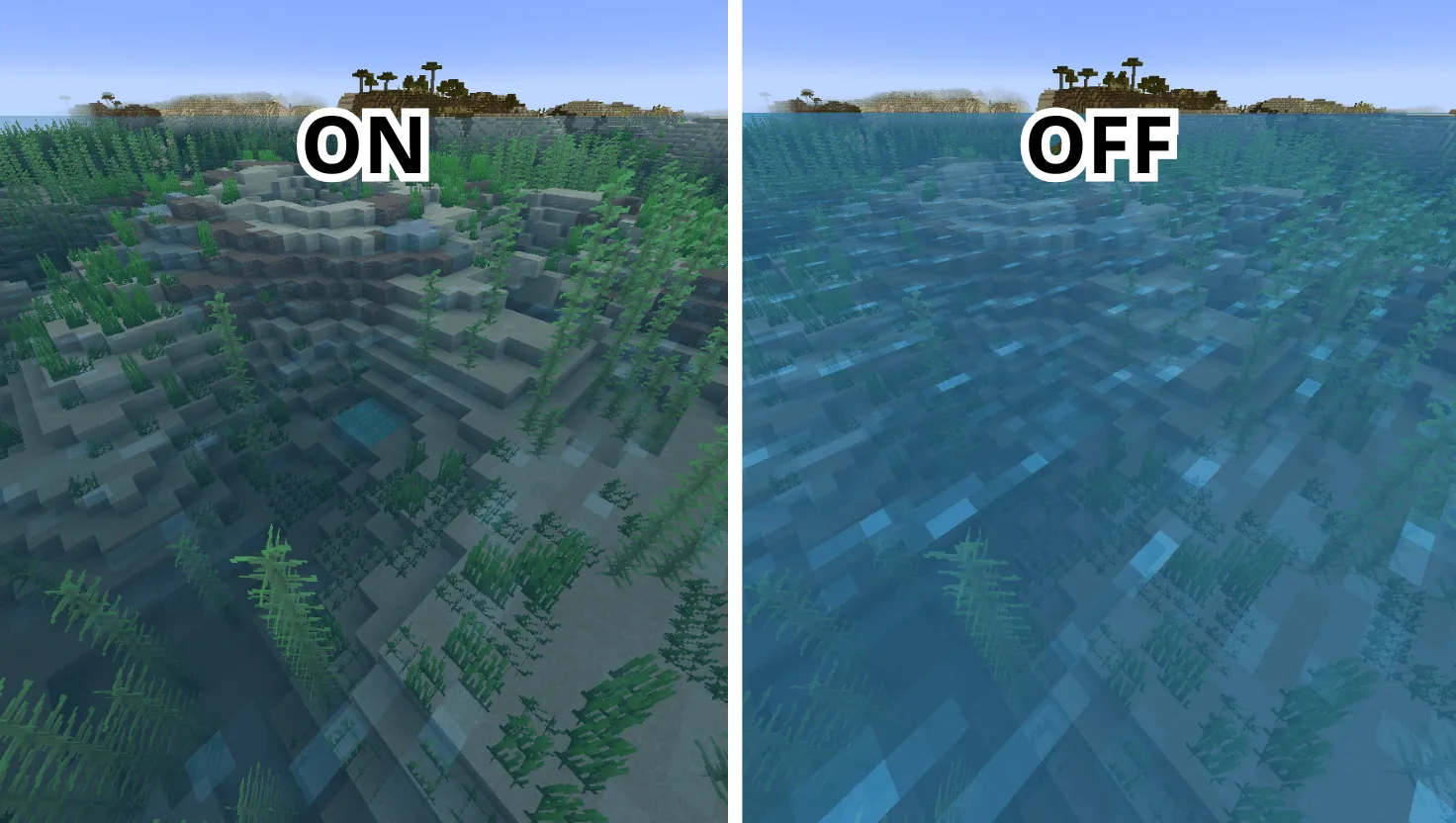 CLEAN WATER, Текстуры, Minecraft