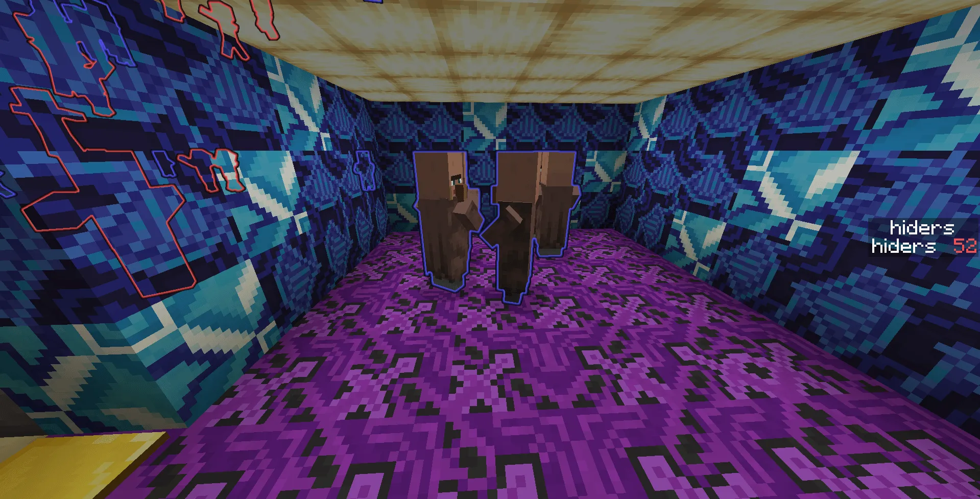 villager hide and seek (squid game) — скриншот 3 (Карты, Minecraft)