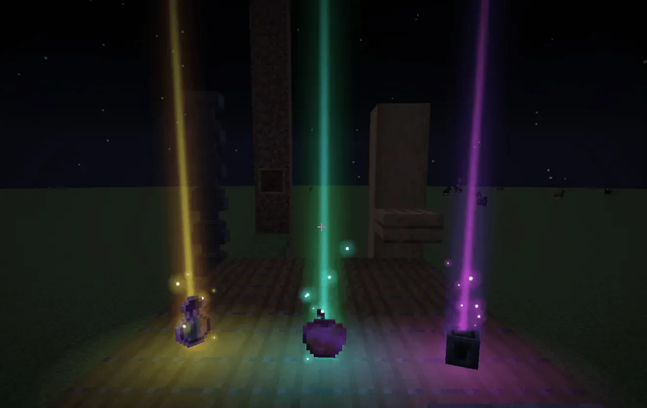 Loot Beams Up, Моды, Minecraft