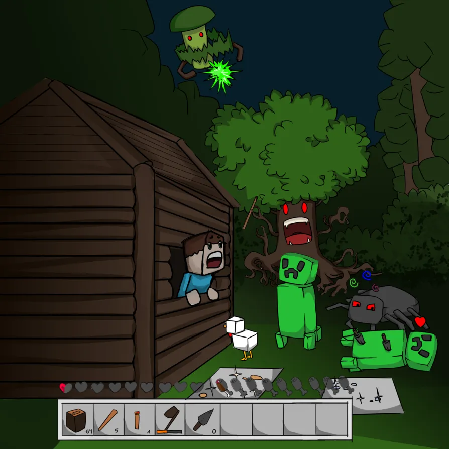 YOU WUHS (You Obviously Underestimated Winning Ultra Hard Survival) — скриншот 1 (Модпаки, Minecraft)