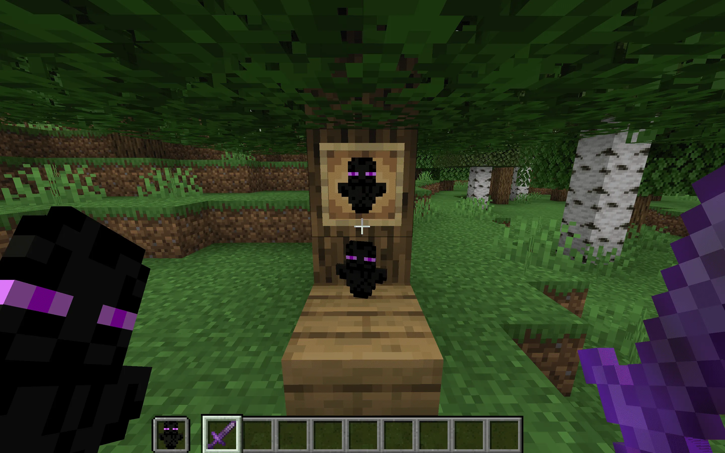 Enderman Totem of Undying, Текстуры, Minecraft