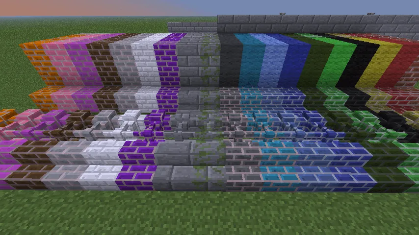 Mo' Bricks — скриншот 6 (Моды, Minecraft)