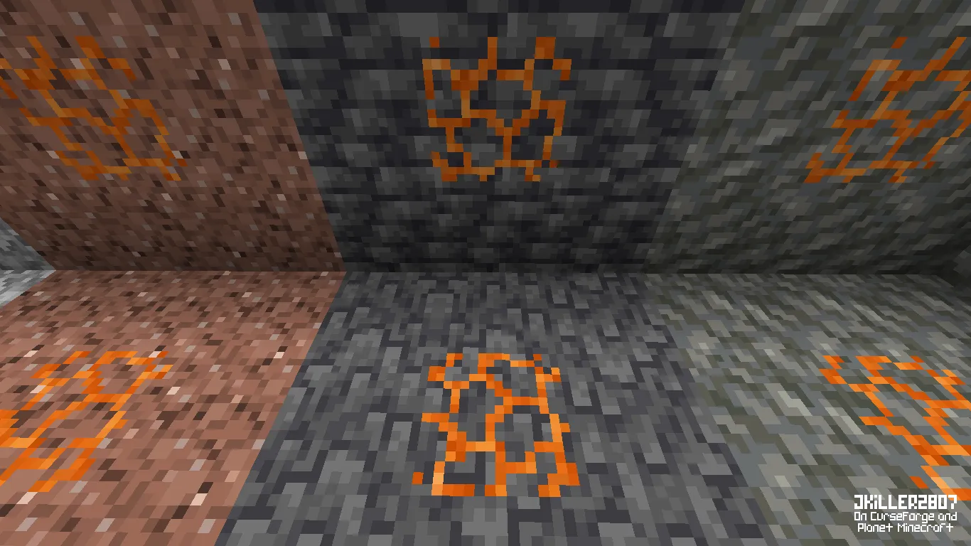 Magma Variants, Текстуры, Minecraft