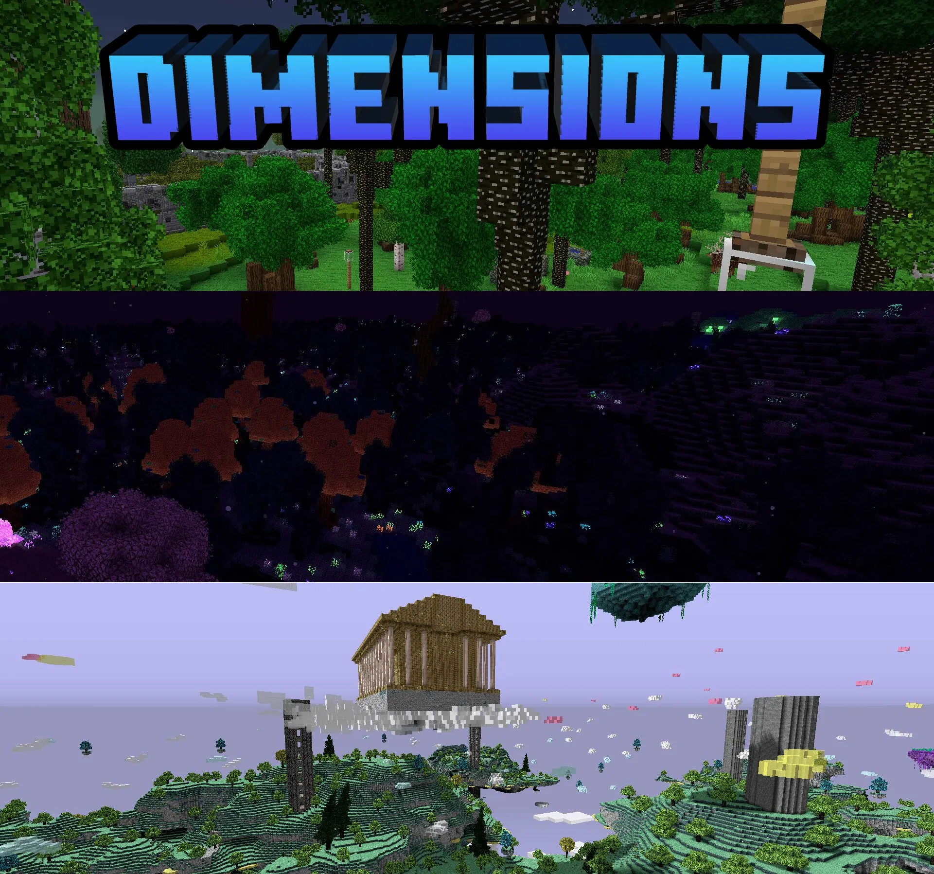 ANGELIC WORLD, Модпаки, Minecraft