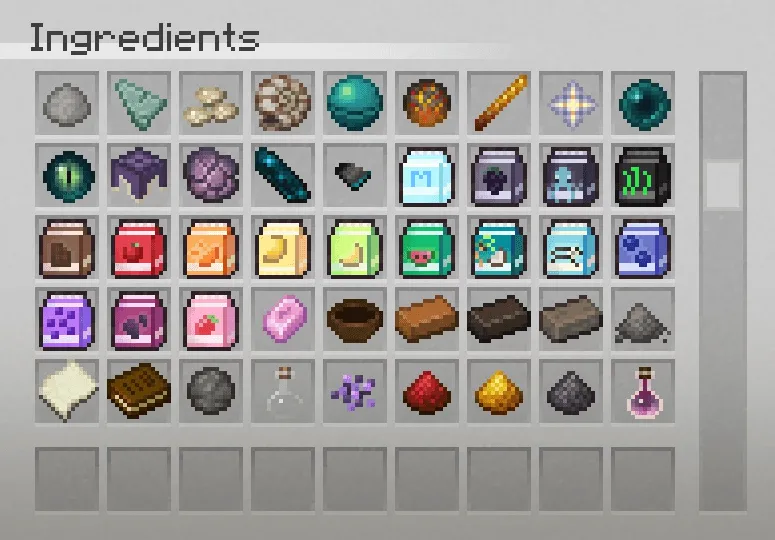 Milk Carton Dyes, Текстуры, Minecraft