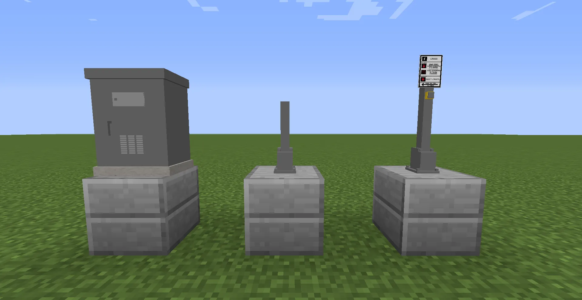 Enhanced Traffic Control (Traffic Control Addon) — скриншот 10 (Текстуры, Minecraft)