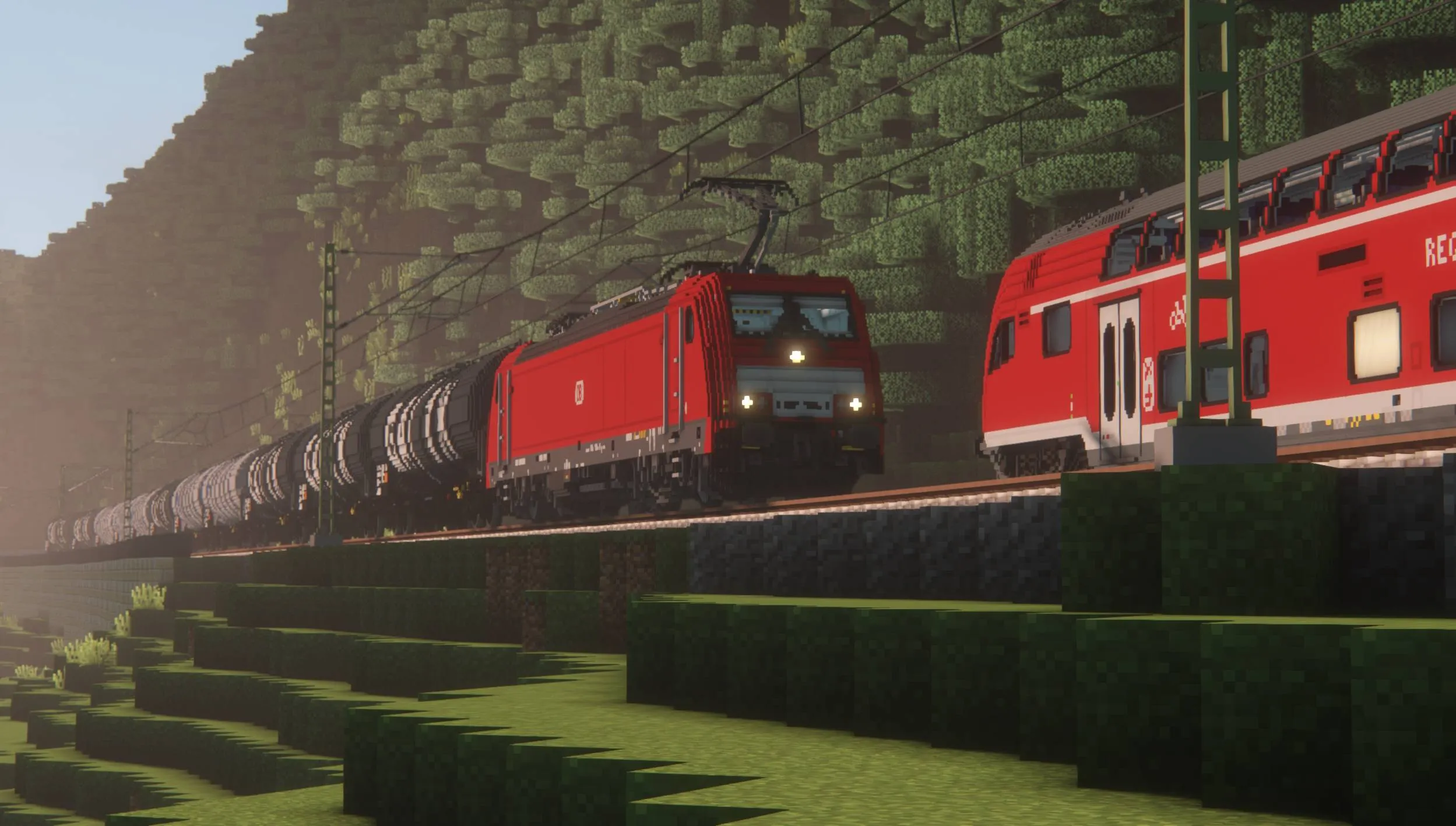 German Voxel Railroading for IR — скриншот 6 (Текстуры, Minecraft)