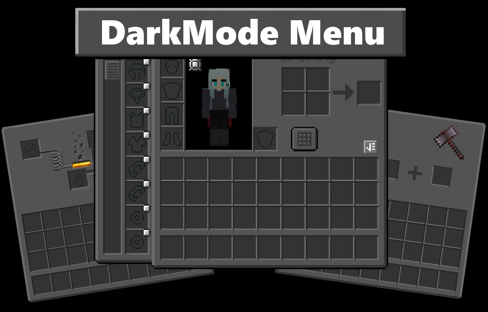 Lopy's Darkmode Menu — скриншот 3 (Текстуры, Minecraft)