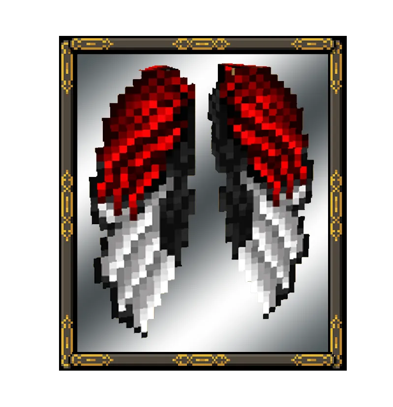 Elytra - Red Devil Style 🚀 — скриншот 3 (Текстуры, Minecraft)