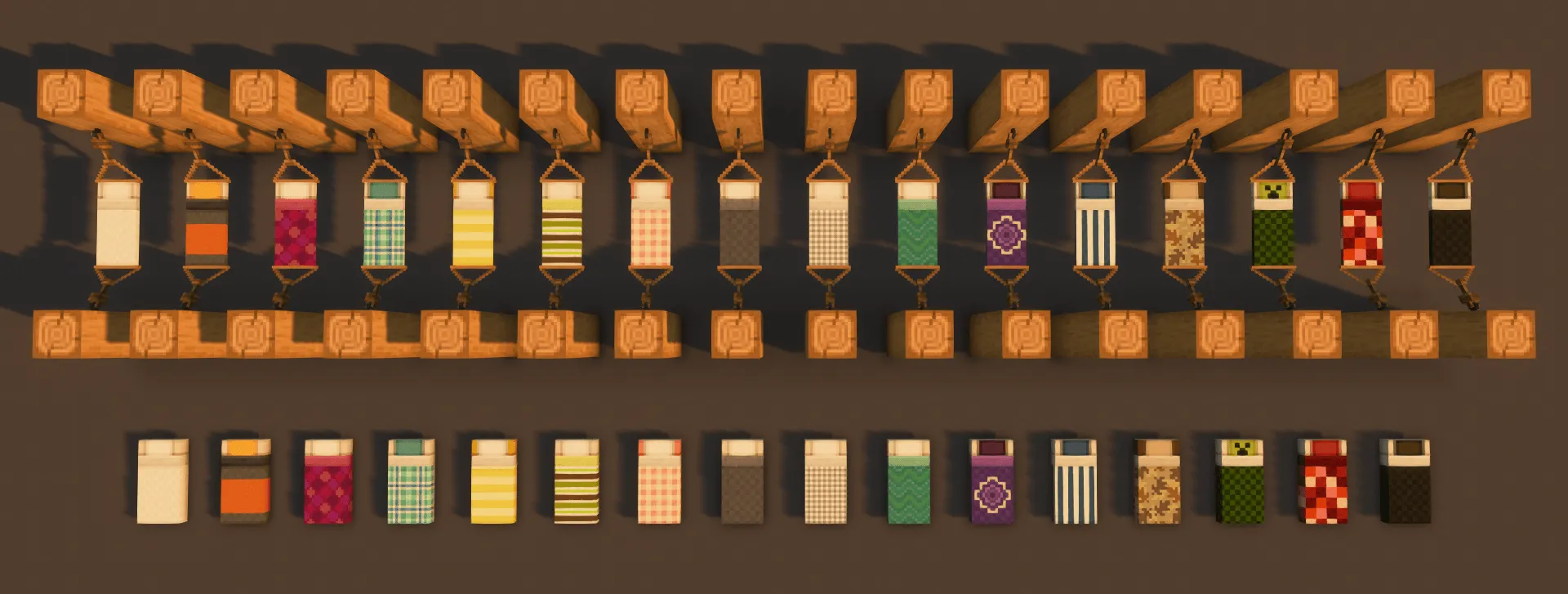 Mizuno's x Comforts — скриншот 1 (Текстуры, Minecraft)
