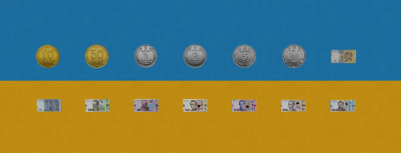 Ukrainian money — скриншот 1 (Моды, Minecraft)