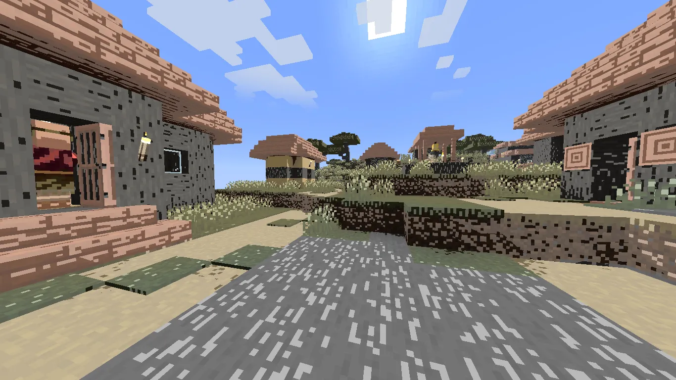 Cel Shader, Текстуры, Minecraft