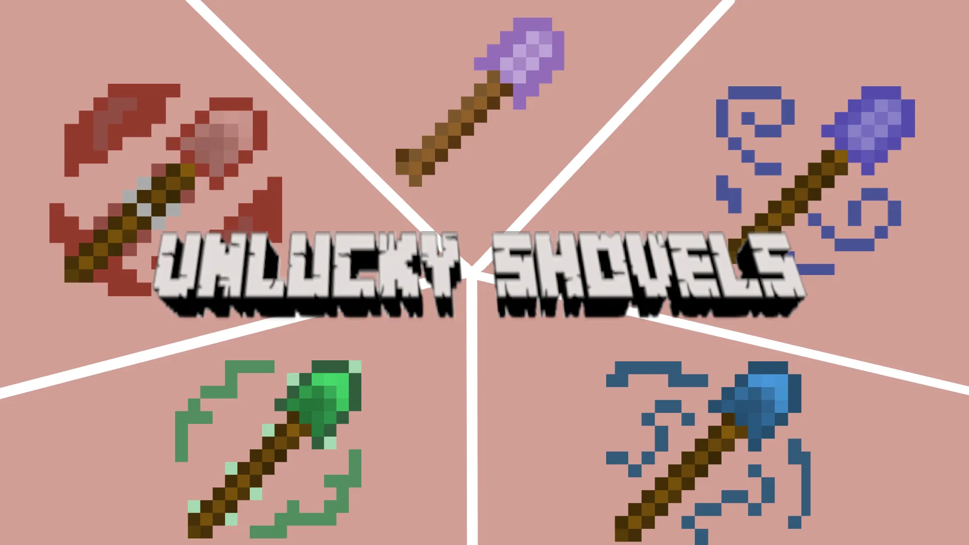 Unlucky Shovels — скриншот 1 (Моды, Minecraft)