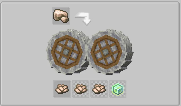Create more crushed ores — скриншот 3 (Дата-паки, Minecraft)