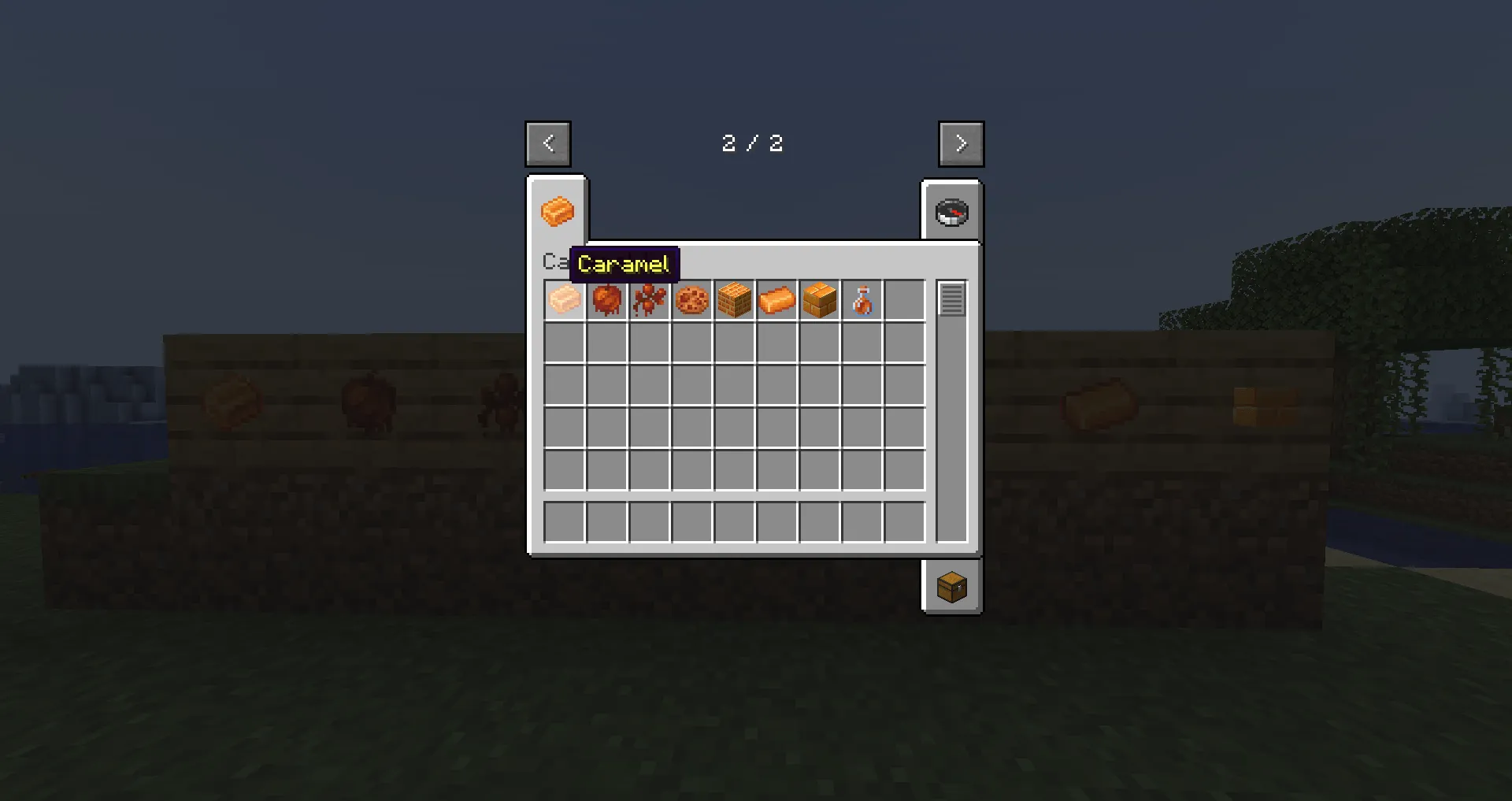 Caramel!, Моды, Minecraft
