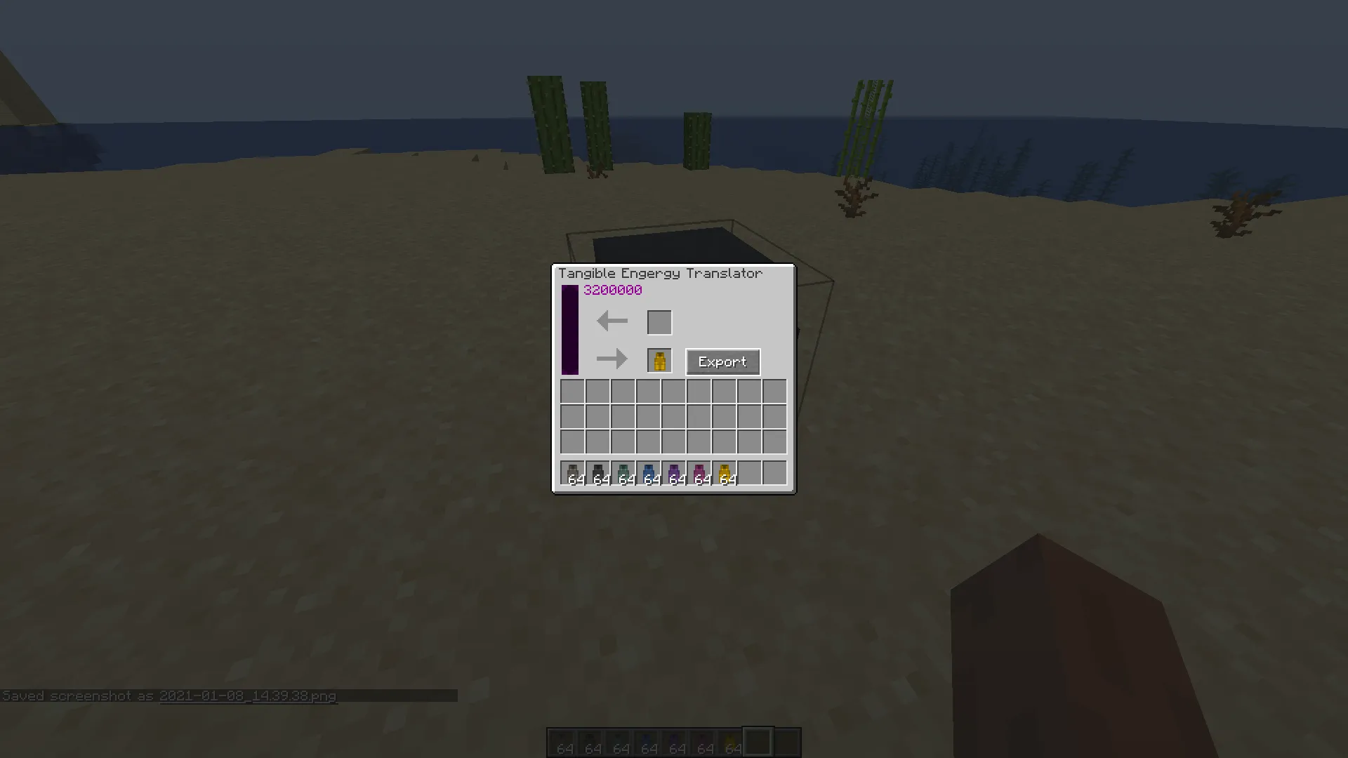 Tangible Energy, Моды, Minecraft