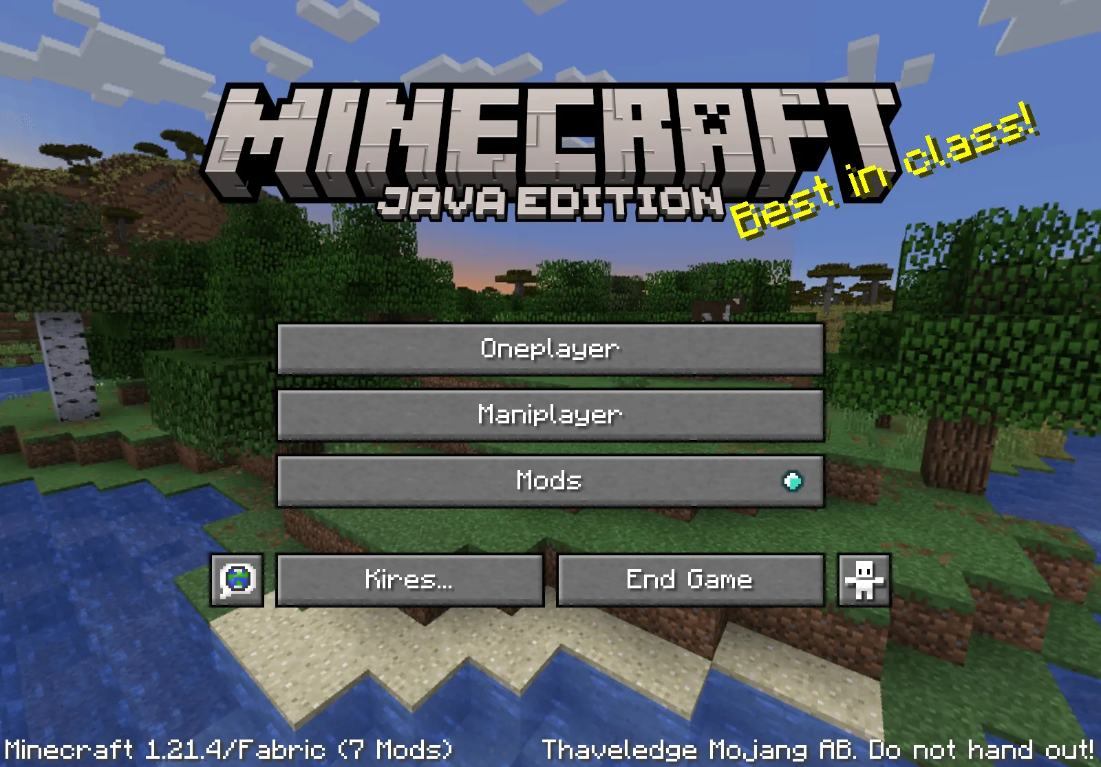 Programmer Art Panoramas, Текстуры, Minecraft