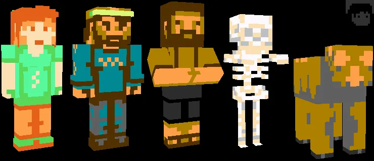 Nostalgia Emulation System, Текстуры, Minecraft