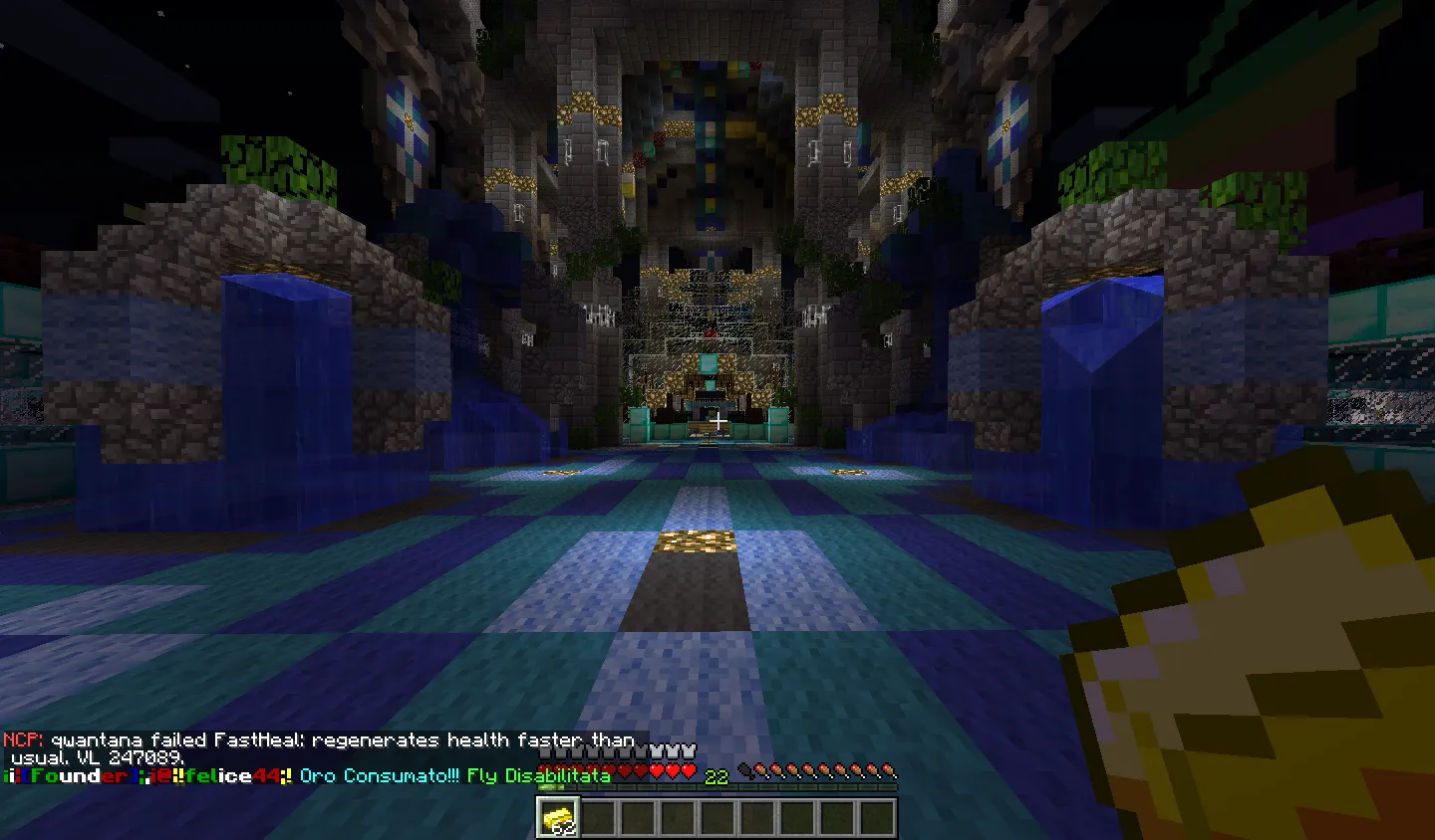 FlyTimeMaterial — скриншот 1 (Плагины, Minecraft)