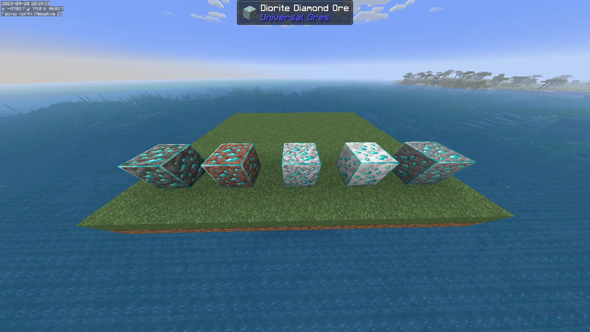 Faithful 32x Universal Ores Ore Borders — скриншот 3 (Текстуры, Minecraft)