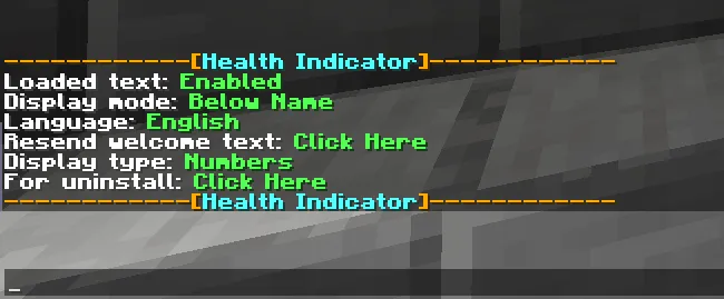 Health Indicator (Now with mobs) | Datapack — скриншот 1 (Кастомизации, Minecraft)
