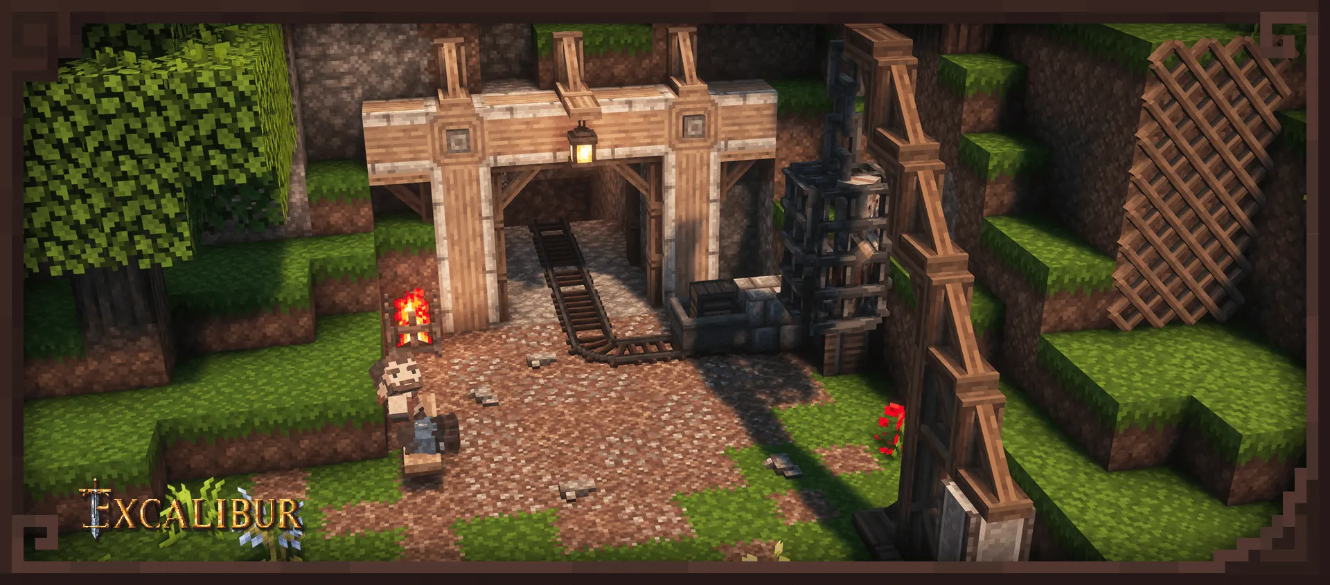 Excalibur | Decorative Blocks Support — скриншот 1 (Текстуры, Minecraft)