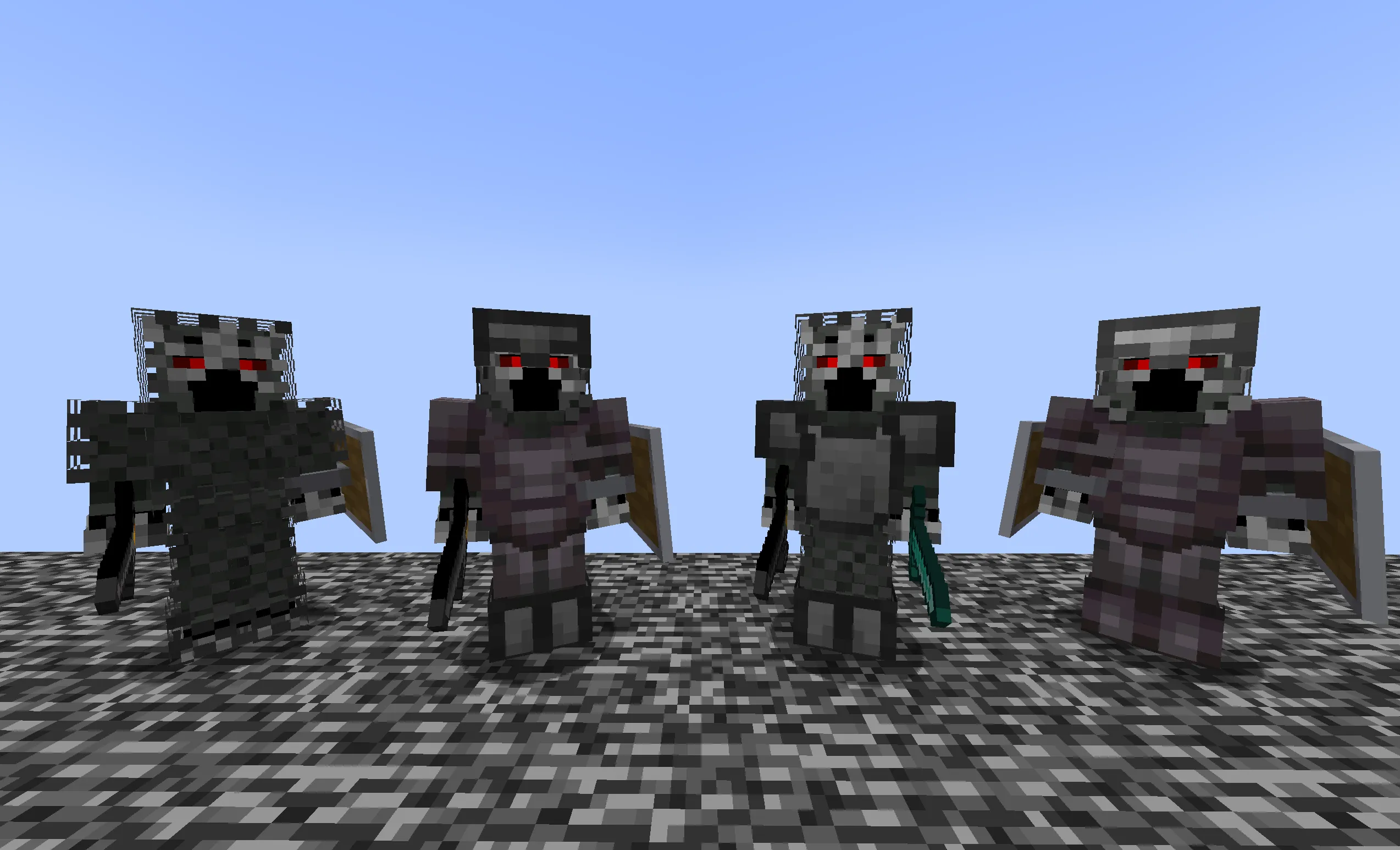 Horizon's Mobs (Warriors), Моды, Minecraft