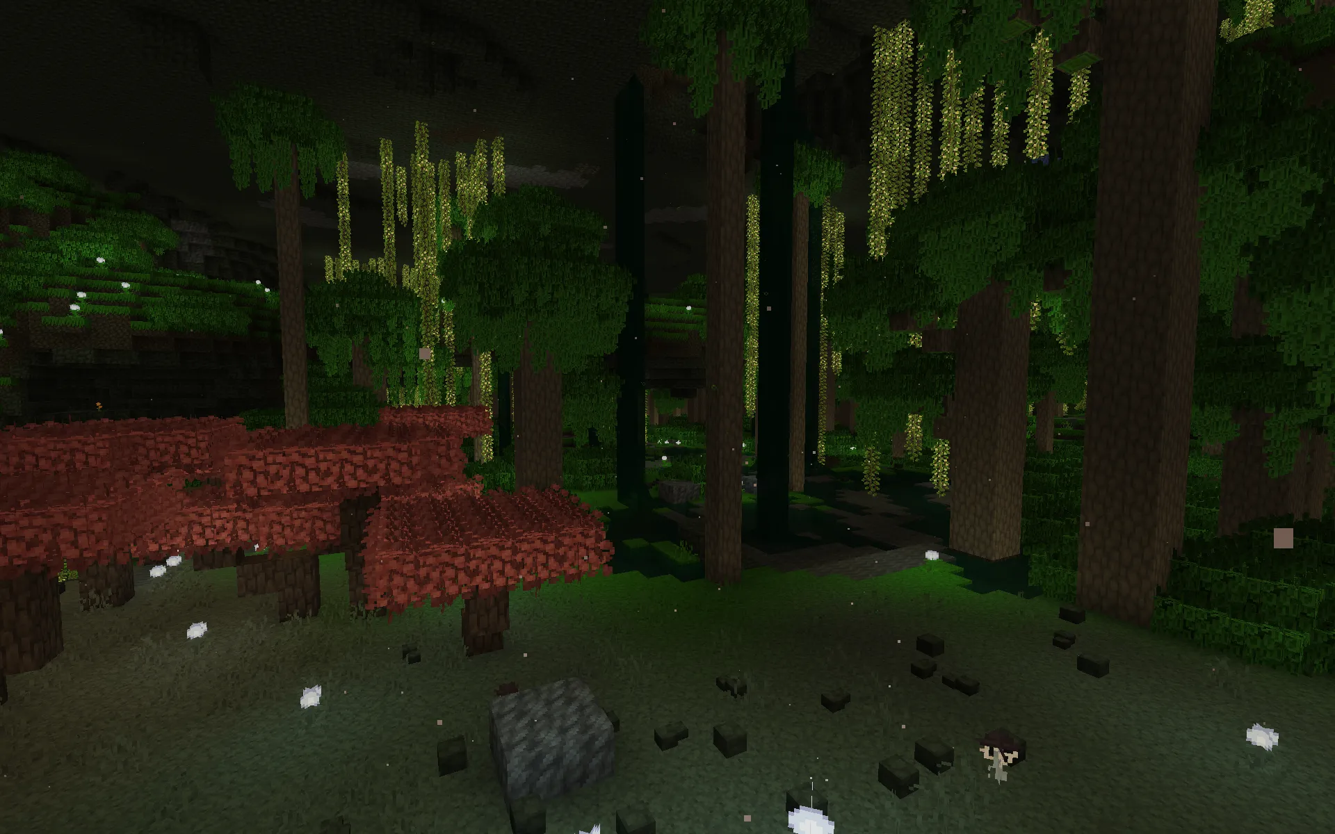 Better Undergarden Leaves — скриншот 1 (Текстуры, Minecraft)