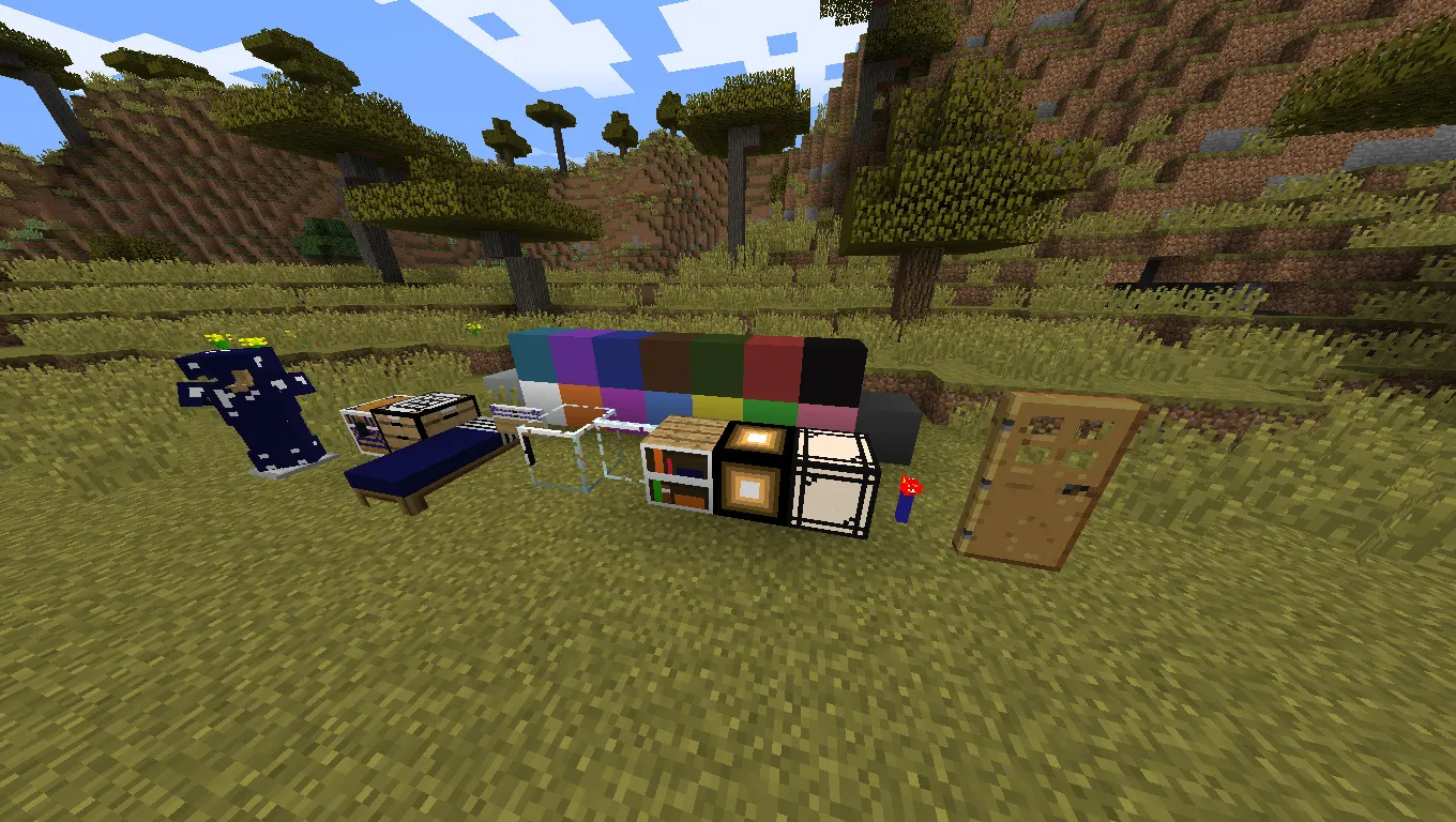 Carterpack, Текстуры, Minecraft