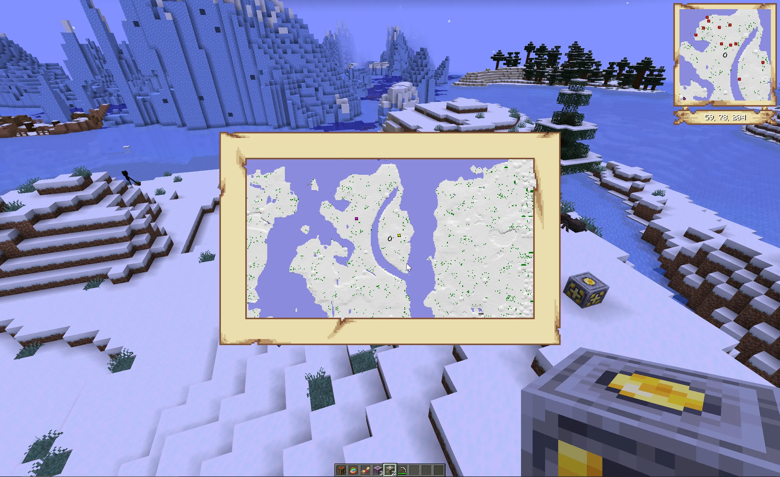 Simple Maps, Моды, Minecraft