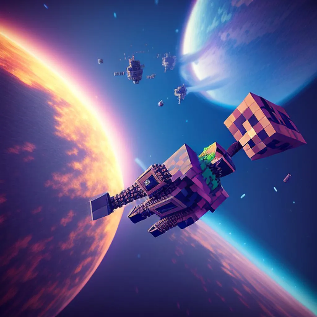 space, fight and simulation — скриншот 3 (Модпаки, Minecraft)