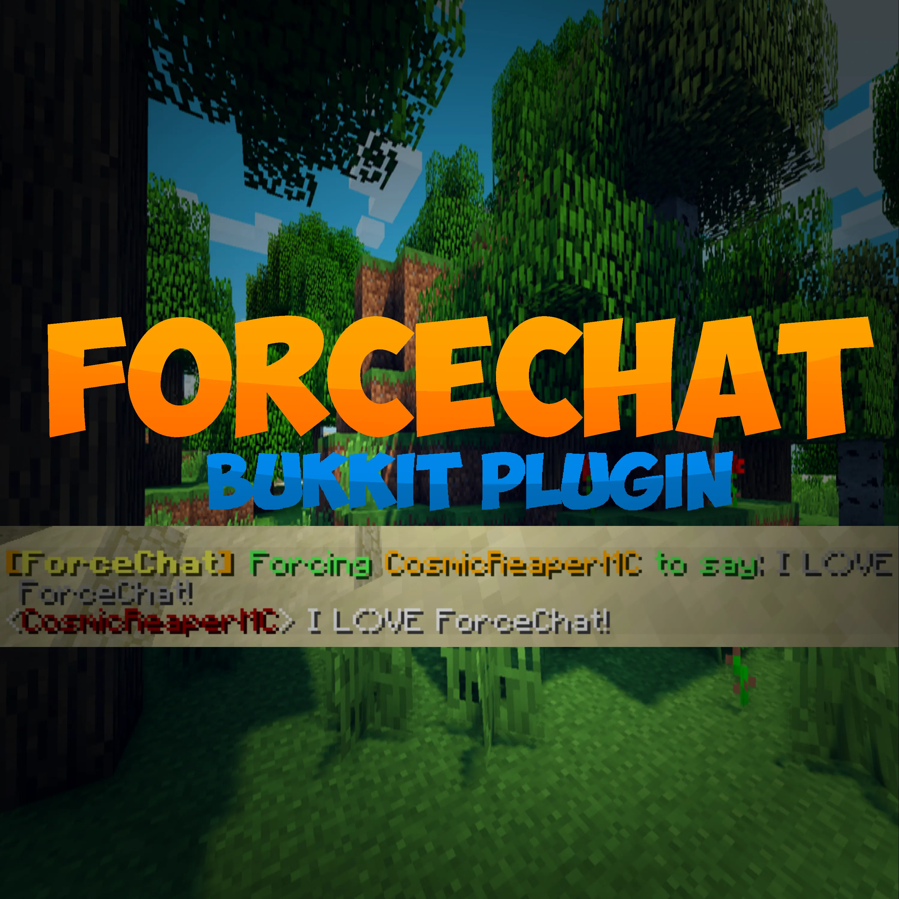 ForceChat, Плагины, Minecraft