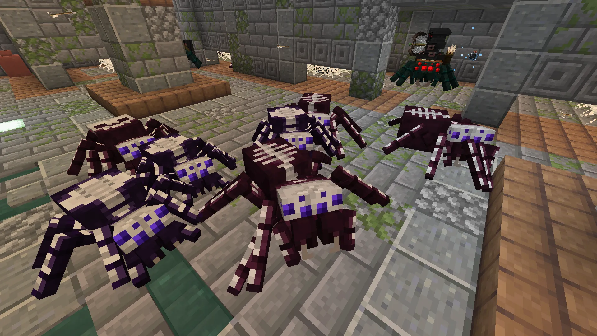 AL's Spiders Revamped — скриншот 1 (Текстуры, Minecraft)