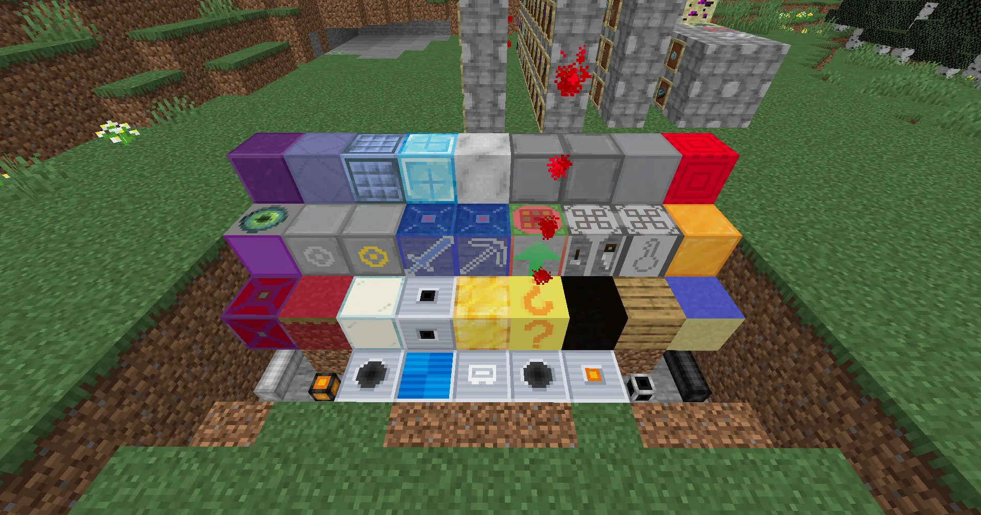 New lands and materials, Моды, Minecraft