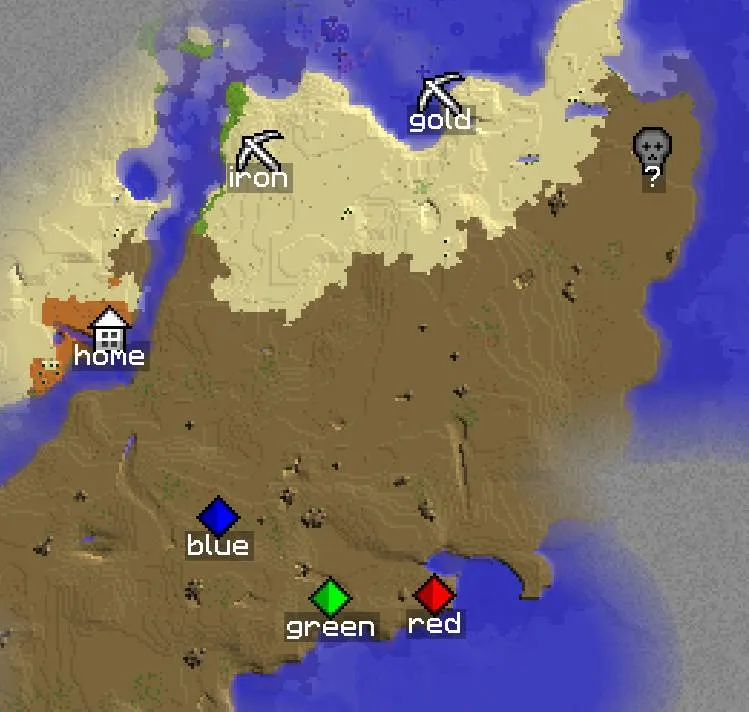 Map Improvements — скриншот 3 (Моды, Minecraft)