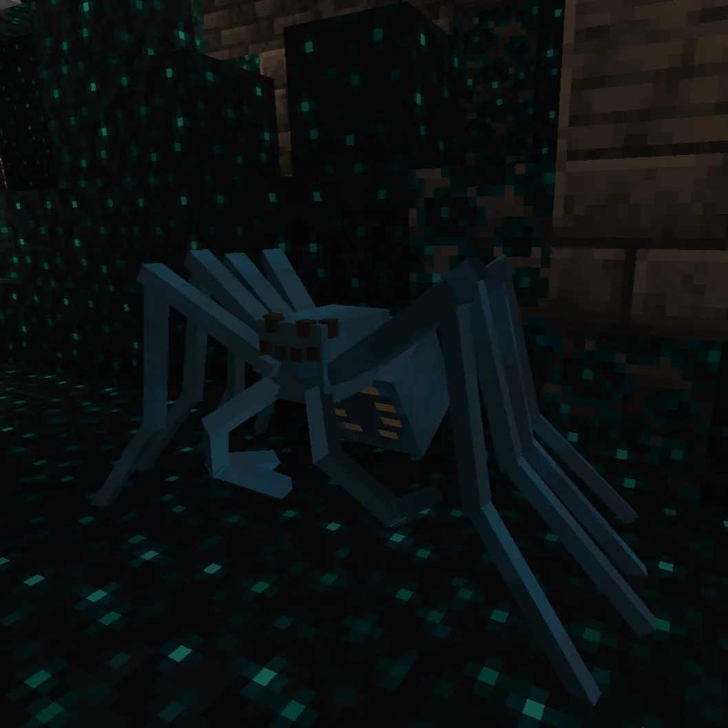 Skulk Spider, Моды, Minecraft
